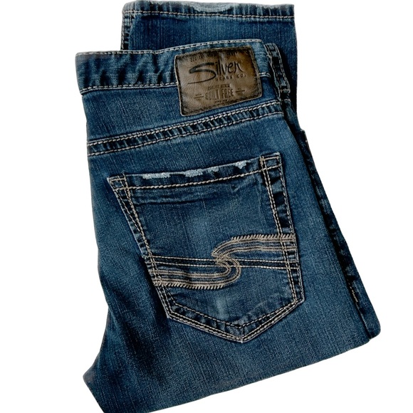 Silver Men's Jeans Eddie Style Straight Leg Size 31 Fits Smaller📏 - Picture 1 of 14